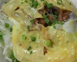キムチそぼろ☆納豆オムレツ丼作り方4写真