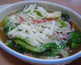 -カニカマ青梗菜ღ餡かけグラタン-作り方7写真
