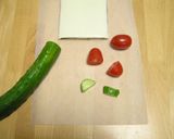 トマトと海苔チーズのピンチョス♪作り方3写真