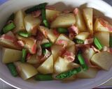 じゃがいもとベーコンのチーズ焼き作り方3写真