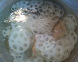 れんこんの練り梅和え作り方1写真