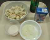 カリフラワーのあつあつグラタン作り方1写真
