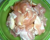 鶏もも肉ときのこの甘辛炒め煮作り方1写真