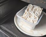 豚バラ肉と卵のナポリタンうどん作り方1写真