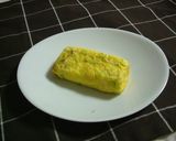 簡単美味しい、めんたいマヨ入り卵焼き作り方3写真