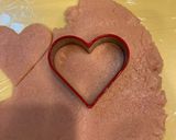 米粉クッキー　紫いもラテ味　型抜き作り方5写真