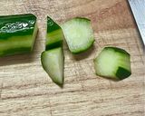 夏野菜の冷たい前菜 お茶うけ 中華サラダ作り方4写真