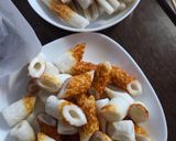 ちくわとアスパラのカレー粉炒め作り方1写真