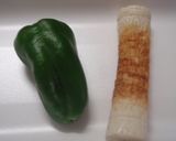 ピーマン竹輪♪作り方1写真
