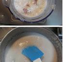 電子レンジｄｅ簡単☆白桃のパンナコッタ作り方6写真