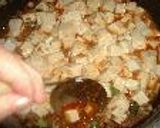 麻婆豆腐　マーボードウフ作り方3写真