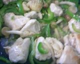 チキンときのこのオイスターソースパスタ作り方3写真