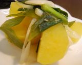 サツマイモと青ネギの煮物♪作り方6写真