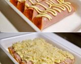 かぼちゃくるくる　ハムカツ作り方3写真