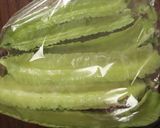 干しエノキ茸、シメジと四角豆のかき揚げ作り方3写真