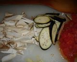 エリンギとトマトのパスタ!作り方1写真