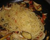 エリンギとトマトのパスタ!作り方4写真