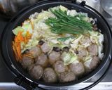ふわもち蓮根入り肉団子とキャベツ煮作り方8写真