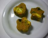 お弁当に☆かぼちゃサラダでハート&お花作り方6写真