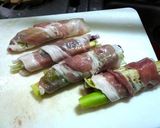 なすとネギの豚肉巻オイスターレモンソース作り方2写真