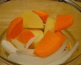 レンジで7分！1人分のホクホク肉じゃが作り方1写真