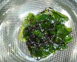 お弁当用卵焼き(若芽とヒジキのマヨ醤油)作り方2写真