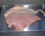 大葉にんにく風味のチキンソテー作り方1写真