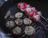 トマトベーコン（アウトドア料理）作り方2写真