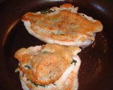 大葉にんにく風味のチキンソテー作り方7写真