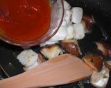 ✿イカと椎茸のチリソース✿作り方7写真