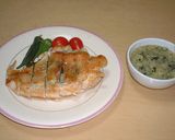 大葉にんにく風味のチキンソテー作り方11写真