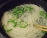 フライパンだけで☆ゴーヤそうめん炒め作り方3写真