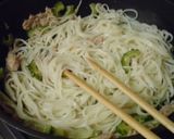 フライパンだけで☆ゴーヤそうめん炒め作り方5写真