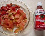 トマジューでフレッシュトマトチーズパスタ作り方1写真