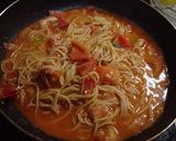 トマジューでフレッシュトマトチーズパスタ作り方5写真