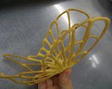 デコレーションパターン･･･チョコの蝶々作り方16写真