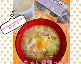 うちの母の味☆キャベツと豚肉のお味噌汁♬作り方48写真