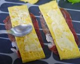 可愛い前菜＊生ハムと卵で水菜巻き♪作り方2写真