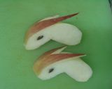 りんご★うさぎ★ぴょん②作り方4写真