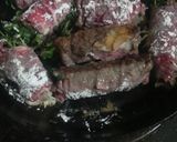 貝割菜のビーフ&チーズロール作り方4写真