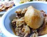 ばーちゃんの味☆里芋と牛肉の煮物作り方6写真