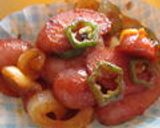 お弁当に✿玉ねぎとウィンナー炒め作り方8写真