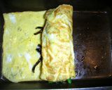 お弁当用卵焼き（オクラと紫蘇昆布）作り方4写真