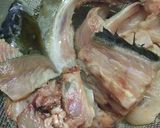 ＊こってり＊　ブリのあら煮作り方2写真
