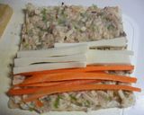 高野豆腐の信田巻き甘辛煮作り方3写真