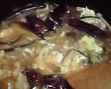 ヘルシー！なすとひき肉の和風卵とじ作り方4写真