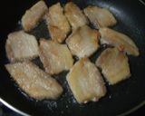 じゅわ～☆豚バラ肉の甘辛焼き作り方4写真