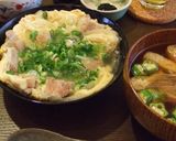 *白だしで* 鶏の親子煮作り方12写真