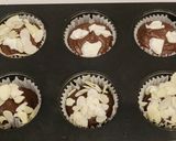 クリームチーズ入り米粉のココアマフィン作り方4写真