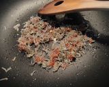 簡単！梅でさっぱり♪和風にんにく炒飯作り方2写真